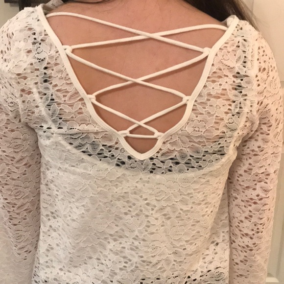 Hollister Tops - Hollister lace top